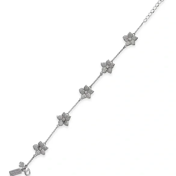 LIKE NEW Kate Spade Blooming Pave Bracelet - Picture 2 of 3